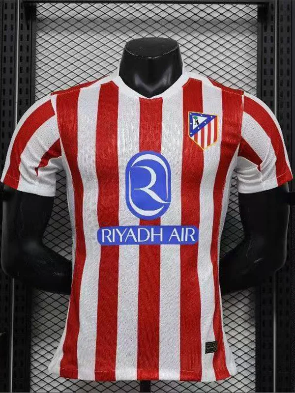 atletico-madrid-2026-home-jersey-front Wholesale Atletico Madrid Style Soccer Jersey 2026 Elite Rojiblancos Red & White