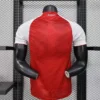 jerseyforge-2026-arsenal-home-jersey-back 2026 Arsenal Style Home Soccer Jersey - Elite Red & White Football Shirt - Unbranded High-Performance Teamwear