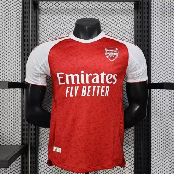 jerseyforge-2026-arsenal-home-jersey-front Arsenal Style Soccer Jersey 2026 Elite Red & White