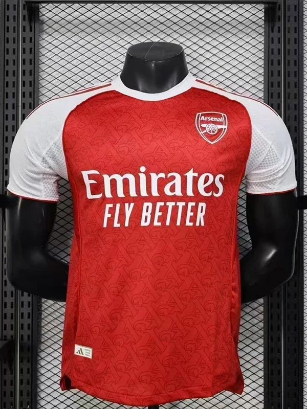jerseyforge-2026-arsenal-home-jersey-front Arsenal Style Soccer Jersey 2026 Elite Red & White