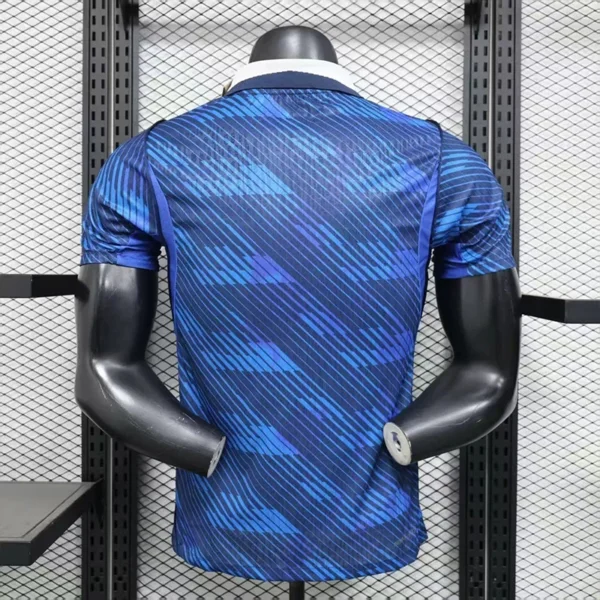 jerseyforge-2026-france-soccer-jersey-back-view 2026 France Style National Team Soccer Jersey - Premium Blue Football Shirt - Unbranded High-Performance Teamwear