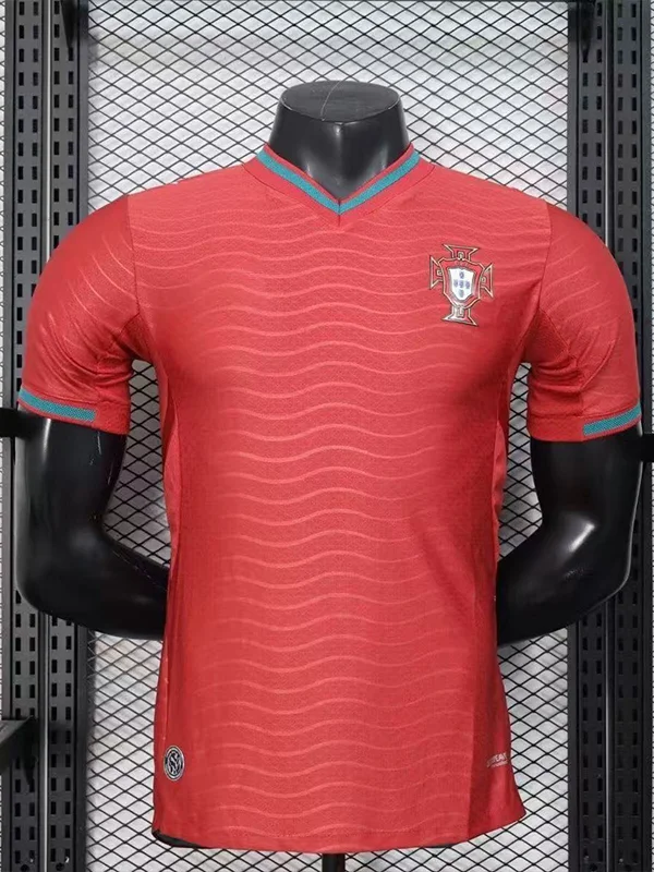 jerseyforge-2026-portugal-soccer-jersey-red-front Wholesale Portugal Style Soccer Jersey 2026 Elite Red Wave Edition
