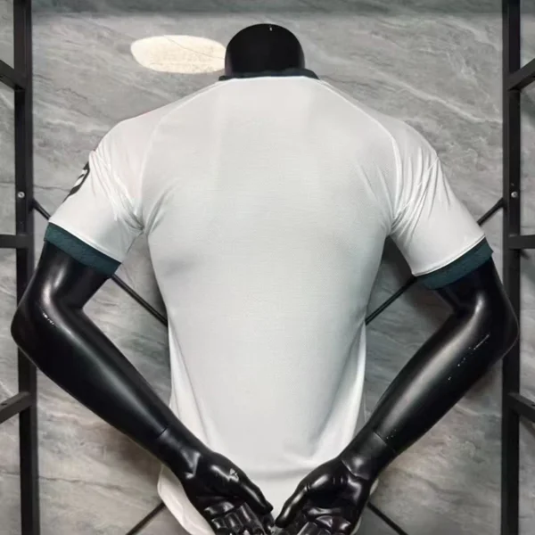 jerseyforge-2026-real-madrid-home-jersey-back 2026 Real Madrid Style Home Soccer Jersey - Elite White & Pink Football Shirt - Unbranded High-Performance Teamwear