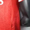 jerseyforge-arsenal-jersey-monogram-sublimation-texture 2026 Arsenal Style Home Soccer Jersey - Elite Red & White Football Shirt - Unbranded High-Performance Teamwear