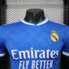 jerseyforge-real-madrid-jersey-chest-sponsor-crest 2026 Real Madrid Style Away Soccer Jersey - Elite Royal Blue & White Football Shirt - Unbranded High-Performance Teamwear
